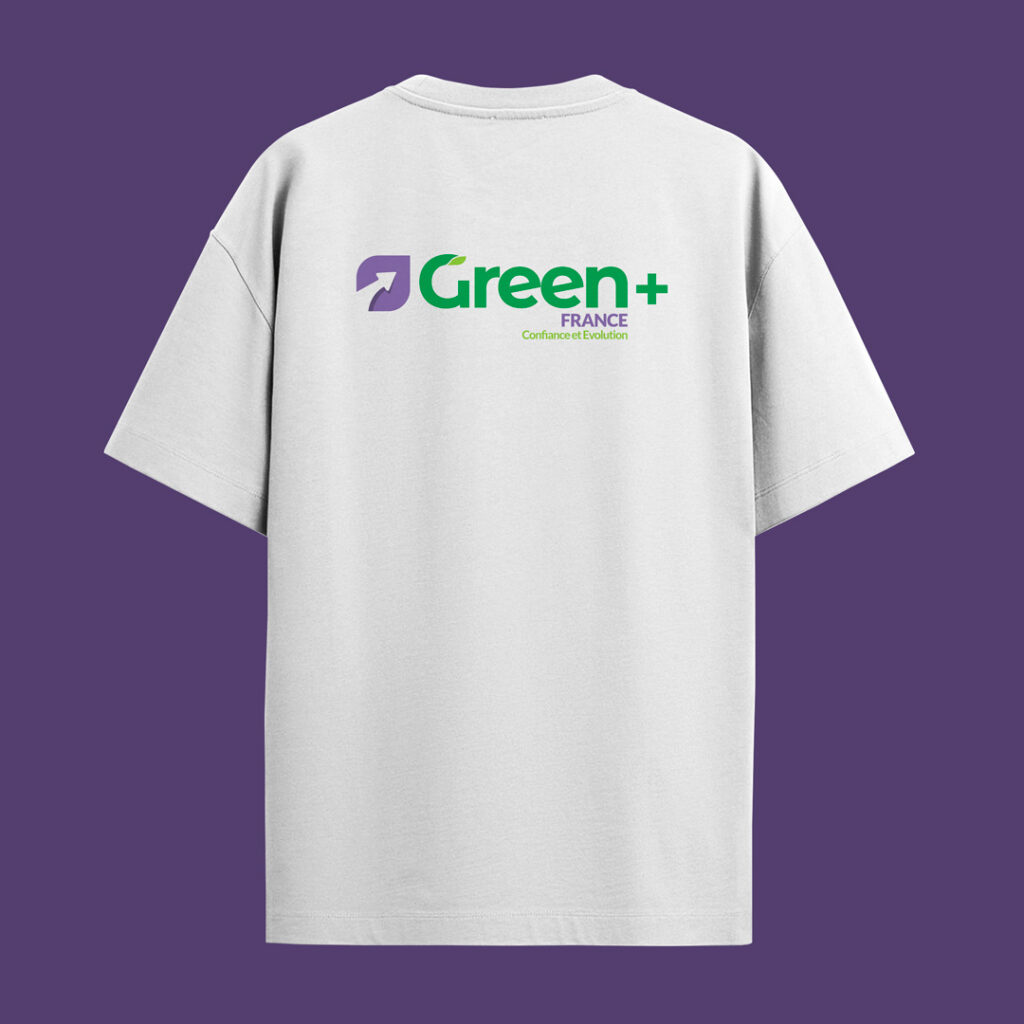 Green plus tshirt